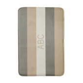 Tapis De Bain Bain monogramme personnalisé Motif (Devant (Vertical))