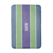 Tapis De Bain Bain monogramme personnalisé Motif (Devant (Vertical))