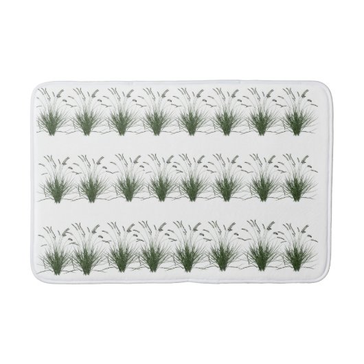 Tapis De Bain "Bain Motif Grass vert - Nature fraîche- (Devant)