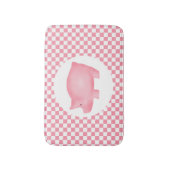 Tapis De Bain Bain rose de porc (Devant (Vertical))