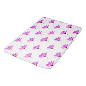 Tapis De Bain Baise rose (Angle)