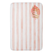 Tapis De Bain Baiser d'aquarelle Blush Pink Gold XOXO (devant Vertical)