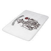 Tapis De Bain Baiser d'une rose (Angle)