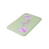 Tapis De Bain Baisers de papillon (Angle)