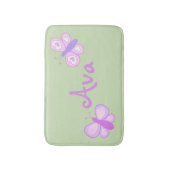 Tapis De Bain Baisers de papillon (Devant (Vertical))