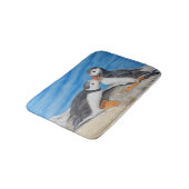 Tapis De Bain Baisers des macareux (Angle)