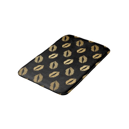 Tapis De Bain Baisers dorés (Angle)