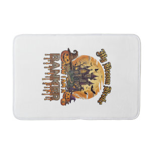 Tapis De Bain Balai Banquier Cassé Maison Hantée Halloween Sorci