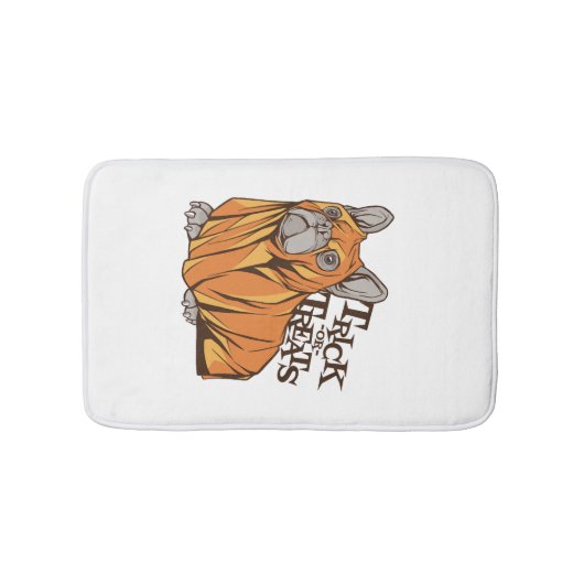 Tapis De Bain Balais Halloween (Devant)
