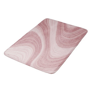 Tapis De Bain Balayage en marbre rose
