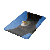 Tapis De Bain Bald Eagle Flyby Up Close (Angle)