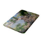 Tapis De Bain Bald Eagle quittant le nid (Angle)