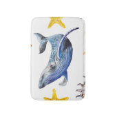 Tapis De Bain Baleine à graphisme d'entreprise : Tableau de chan (Devant (Vertical))
