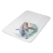 Tapis De Bain Baleine d'un temps (Angle)