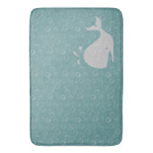 Tapis De Bain Baleine et bulles (devant Vertical)