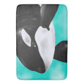 Tapis De Bain Baleine mignonne d'orque (devant Vertical)