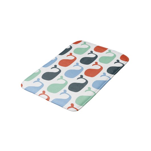 Tapis De Bain Baleines marines (Angle)