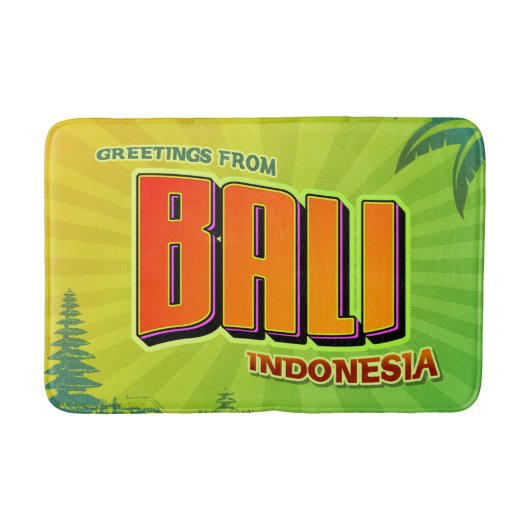 Tapis De Bain Bali Indonésie Salle de bain Mat (Devant)