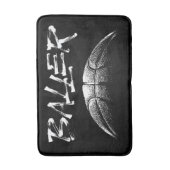 Tapis De Bain Baller (basket) (Devant (Vertical))