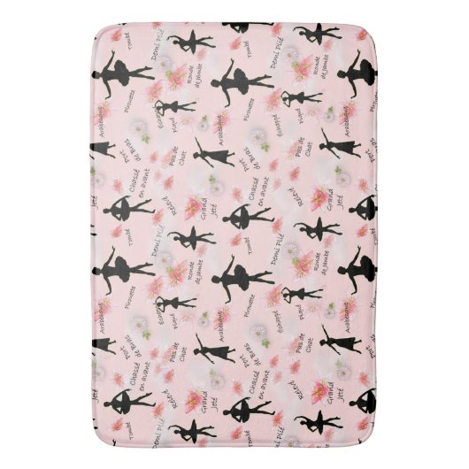 Tapis De Bain Ballet (devant Vertical)