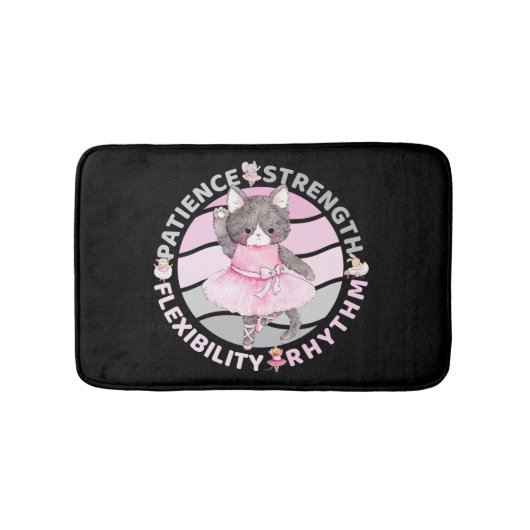 Tapis De Bain Ballet Dancer - Ballerina Dancing Principles (Devant)