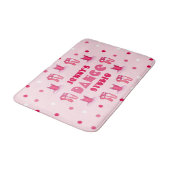 Tapis De Bain Ballet rose Pointe Chaussures Tutu Ballerina Danse (Angle)