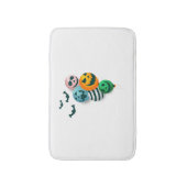 Tapis De Bain Ballons d'Halloween (Devant (Vertical))