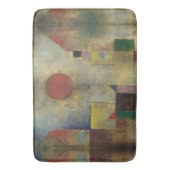 Tapis De Bain Balloon rouge par Paul Klee (devant Vertical)