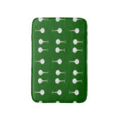Tapis De Bain Bals de golf en motif vert (Devant (Vertical))