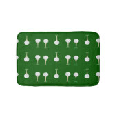 Tapis De Bain Bals de golf en motif vert (Devant)