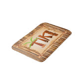 Tapis De Bain Bamboo Tiki (Angle)