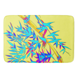 Tapis De Bain Bambou arc-en-ciel