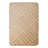 Tapis De Bain Bambou diagonal personnalisé (devant Vertical)