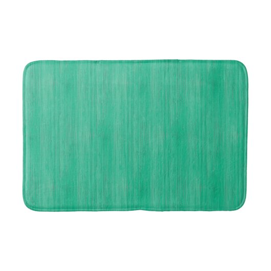 Tapis De Bain Bambou vert de mer apparence de grain de bois (Devant)