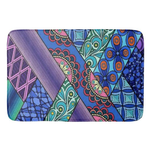 Tapis De Bain Bande de dessin (Devant)