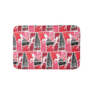 Tapis De Bain Bande dessinée Miraculaire Ladybug Paris Motif