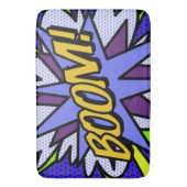 Tapis De Bain Bande dessinée moderne et cool BOOM (devant Vertical)