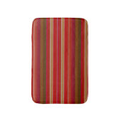 Tapis De Bain Bande rouge et or (Devant (Vertical))