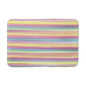 Tapis De Bain Bandes aquarelles (Devant)