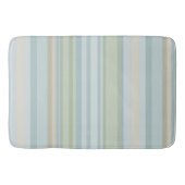 Tapis De Bain bandes bleues et vertes (Devant)