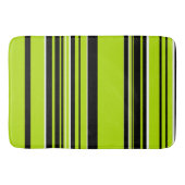 Tapis De Bain Bandes complexes - Vert citron (Devant)
