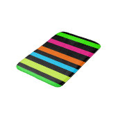 Tapis De Bain Bandes de néon (Angle)