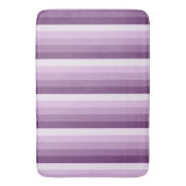 Tapis De Bain Bandes d'ombre prune violette (devant Vertical)