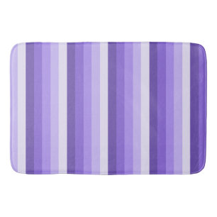 Tapis De Bain Bandes d'ombre violette