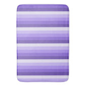 Tapis De Bain Bandes d'ombre violette (devant Vertical)