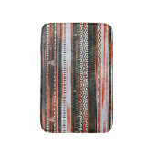 Tapis De Bain Bandes ethniques tribales : conception du tapis. (Devant (Vertical))