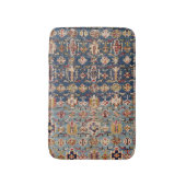 Tapis De Bain Bandes jaunes de Kuba bleu bleu foncé  (Devant (Vertical))