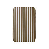 Tapis De Bain Bandes neutres de Pecan (Devant (Vertical))
