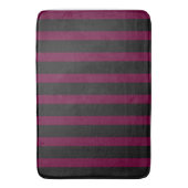 Tapis De Bain Bandes pourpres (devant Vertical)