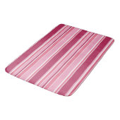 Tapis De Bain Bandes roses (Angle)